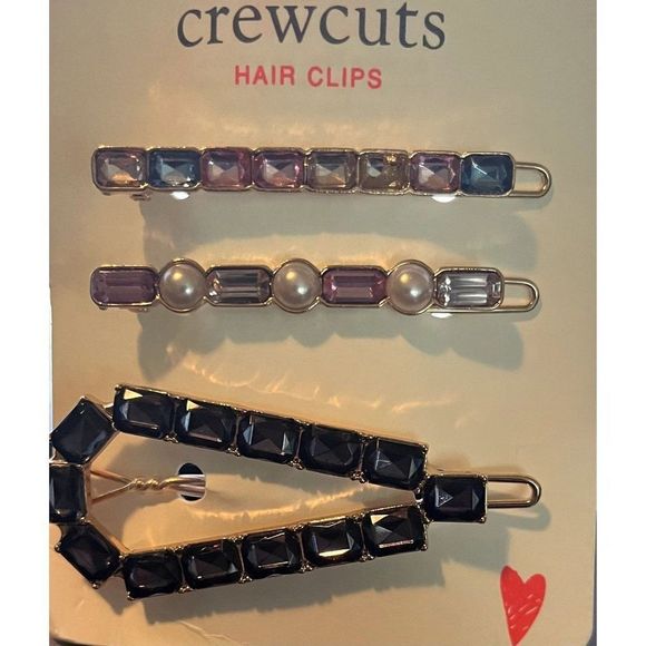 J.CREW Accessories - J.CREW Girls' Holiday Hair Clip Pack